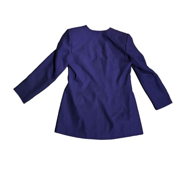 Women's LE SUIT Vintage Polyester Blazer Size 12 - Picture 2 of 5